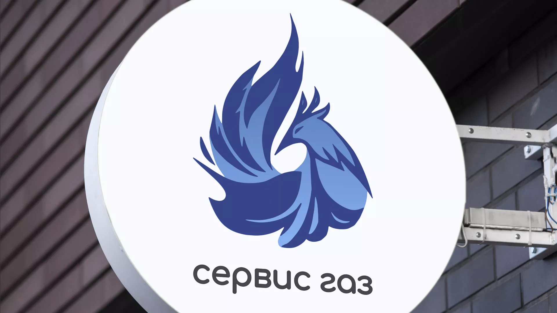Создание логотипа «Сервис газ» в Западной Двине