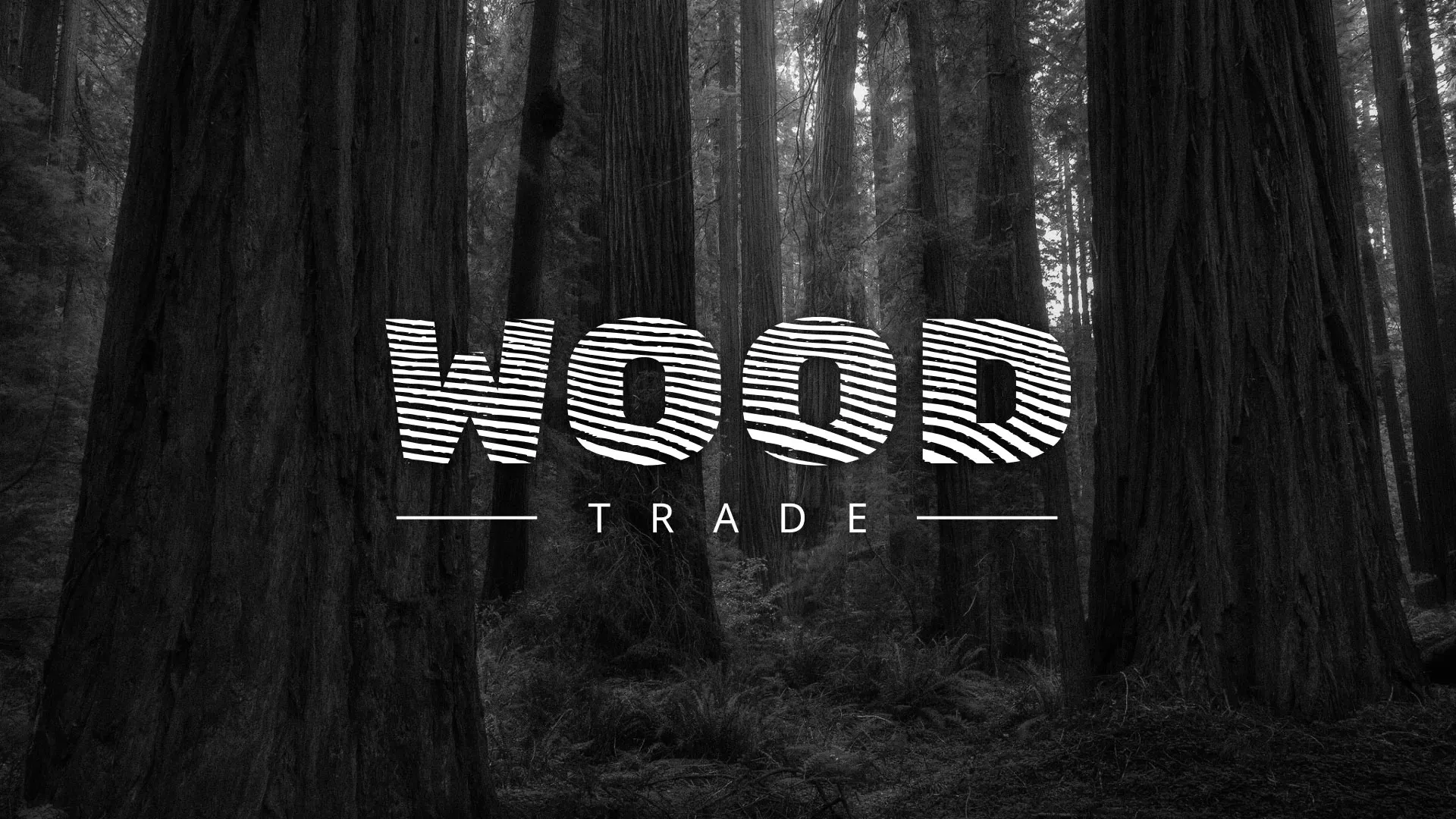 Разработка логотипа для компании «Wood Trade» в Западной Двине