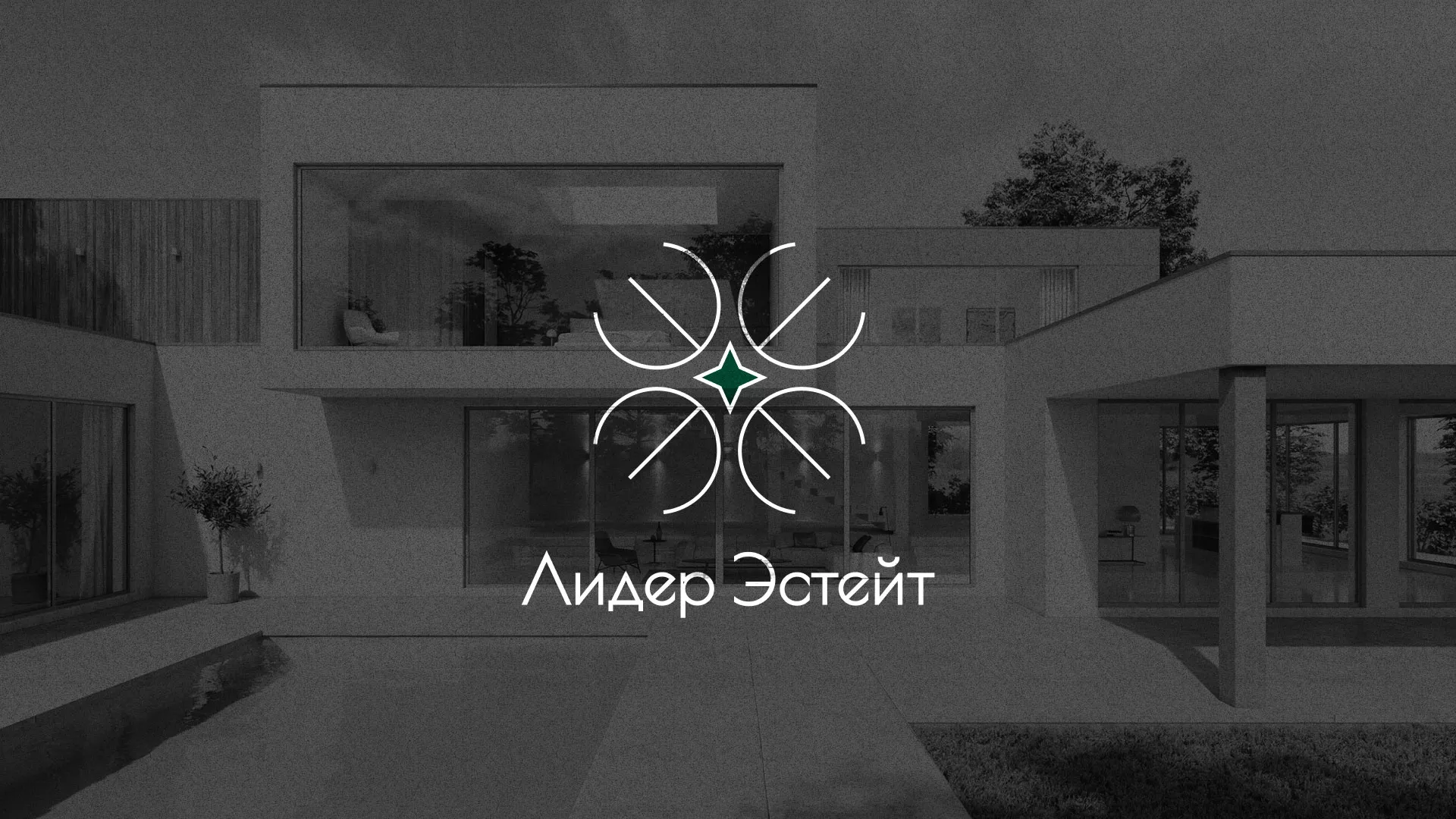 Создание логотипа компании «Лидер Эстейт» в Западной Двине
