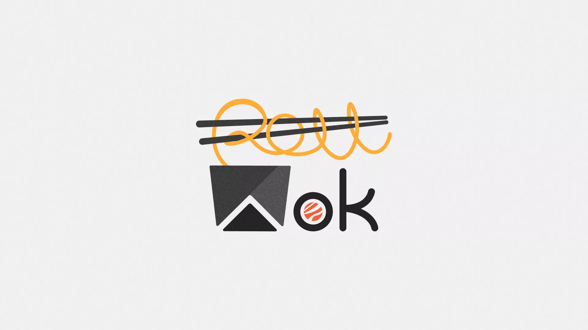 Разработка логотипа в Западной Двине для суши-бара «Roll Wok Club» Разработка логотипа в Западной Двине для суши-бара «Roll Wok Club»